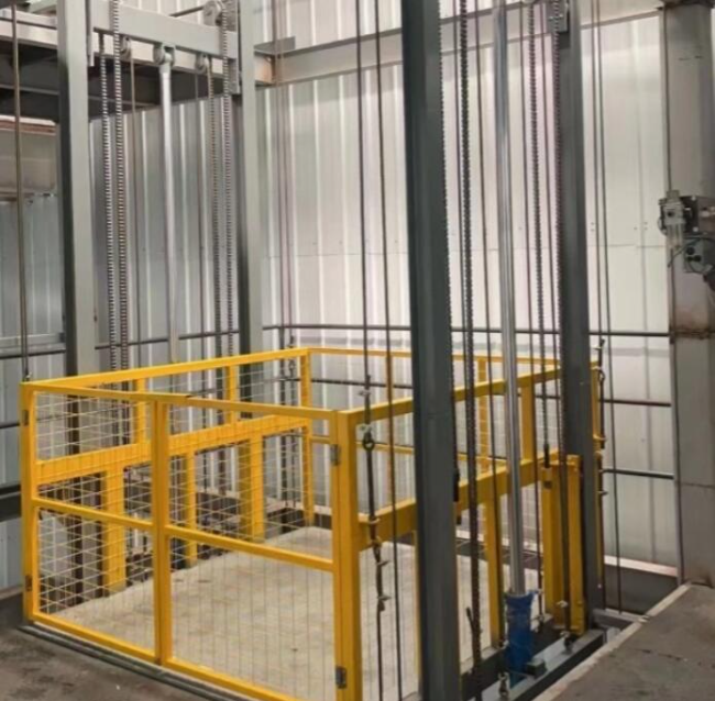 山东导轨式升降机一般加工周期